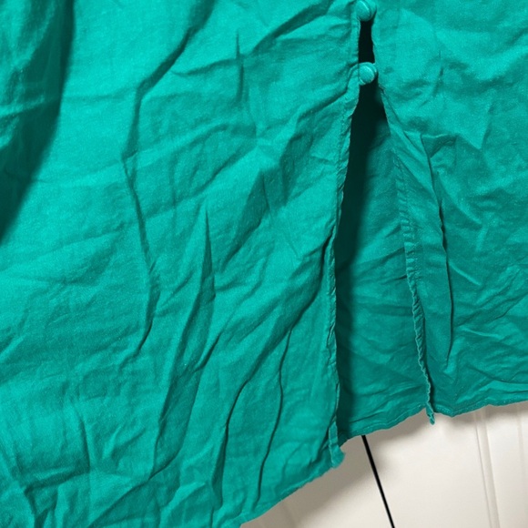 Green Button-Down midi Dress - Picture 8 of 9